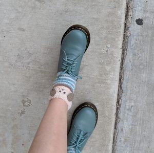 Dr Martens 1461 in Pale Teal